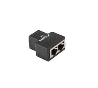 Divisore Segnale Lanberg ADS-RJ45-2RJ45-OS Nero Hembra 1x RJ-45 - 2x RJ-45