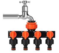 Divisore Tubo Acqua 4 Vie Connettore per rubinetto
