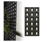 Divisori 3D fai da te in PU a forma di bric cavo, pannelli da parete per interni moderni, sala da pranzo e hotel, decorazione artistica creativa (singolo)