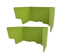 Divisori acustici da scrivania, divisori insonorizzati per la riduzione del rumore e la privacy, ideali per l'ottimizzazione dello spazio domestico e dell'ufficio