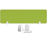 Divisori da scrivania da 30 cm, pannelli insonorizzati per la privacy per cubicoli da ufficio e aula blu e verde, 100 x 30 cm, aumenta la concentrazione e riduce al minimo le distrazioni