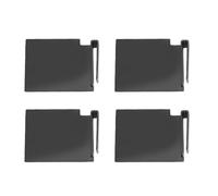 Divisori della scatola della carta di 20 pezzi, clip dell'organizzatore nero ABS 4mm parete singola