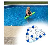 Divisori di corsia e Corda divisoria per Fondo Basso - Linea Galleggiante di Sicurezza per Piscina da 42 Piedi - Corde per Piscina Rimovibili per Una Facile Divisione e Sicurezza della pisci