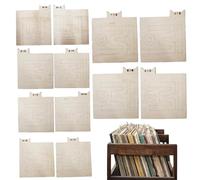 Divisori Di Dischi | 13,78x11,81x0,12 Pollici | Divisori Per Dischi In Vinile | Organizzatore Di Ordini Da 26 Lettere Per Album, Allineamento Verticale E Orizzontale Su Un Solo Lato, Divisore Alfa