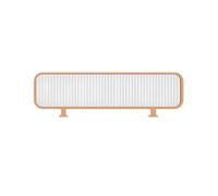 Divisori in acciaio inox per aree da pranzo, divisorio in vetro temperato, controsoffitto a mezza parete per ufficio, ristorante, hotel controsoffitto (colore: oro-B, dimensioni: B-100 x 25 cm)