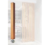Divisori in legno a doghe - Divisorio da pavimento a soffitto per ufficio, scale, loft, portico e soggiorno, elegante pannello decorativo per separare gli spazi