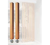 Divisori in legno alti 1,2 m, confezione da 2 pezzi, divisorio decorativo moderno da parete per ufficio, scale, sottotetto e portico, pannelli per la privacy dal pavimento al soffitto