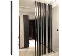 Divisori in legno, separatori personalizzabili dal pavimento al soffitto con cornice nera, perfetti per migliorare la privacy in camere da letto, salotti e cabine
