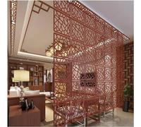 Divisori per Ambienti sospesi, Pannelli divisori sospesi, pareti divisorie Fai-da-Te, schermi per la Privacy per Sala da Pranzo, Camera da Letto, Hotel e Bar, 25 Pezzi 29 cm Colore Rosso - S