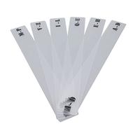 Divisori per Dischi in Vinile, Divisori per Dischi Dalla A Alla Z Organizzatore per Dischi in Ordine Alfabetico con Etichette Orizzontali per Riporre gli Scaffali dei Dischi in Vinile