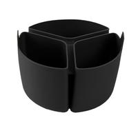 Divisori per fornello lento inserti in silicone, separatori per pentola in silicone per cucinare - Divisore per pentola a cottura lenta pieghevole | Lavastoviglie safe, 3 scomparti, resistente al