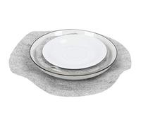 Divisori per piastre in feltro, cuscinetti separatori morbidi Pentole Bakeware Piatti Protezioni impilabili per impilare e proteggere le pentole (48 pezzi)