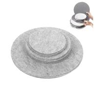 Divisori per piastre in feltro, cuscinetti separatori per piastre rotonde Protezioni per divisori per stoccaggio in Cina Cuscinetti per protezioni per piatti per la casa (48 pezzi)