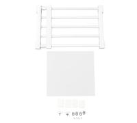 Divisori per Scaffali, Ripiano in Tensione per Armadio in Tubo d'Acciaio PP Scaffale per Divisori per Armadi Guardaroba Senza Chiodi Espandibile (Lunghezza 38-55 cm / 15-21,7 Pollici)