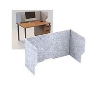 Divisori portatili da scrivania e acustici per ufficio e laboratorio informatico - Divisori fonoassorbenti indipendenti, disponibili nelle dimensioni 60/80/100 cm.