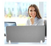 Divisori rimovibili da scrivania con 2 clip, ideali per studenti, materiale scolastico e aree di studio, 1 confezione per una maggiore concentrazione e organizzazione