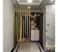 Divisori rimovibili da soffitto, in ferro dorato, resistenti, set da 10 pezzi, altezza 0,9 m, ideali per la separazione del soggiorno e gli spazi temporanei