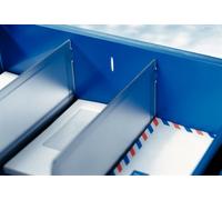 Leitz Divisori per 5230/5232 Sorty Portacorrispondenza, colore: grigio (Confezione da 2)
