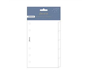 Divisori vuoti personali 6 linguette - bianco