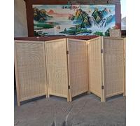 Divisorio a 5 pannelli in bambù alto 1 m pieghevole per piccoli spazi ideale per studi asili nido uso domestico pareti divisorie temporanee