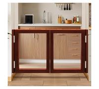 Divisorio a Doppia Azione con Cerniere, Porta Scorrevole Trasparente a Mezza Altezza, Altezza 80/90 cm for Corridoio Negozio Giardino Ristorante(Style 3,90x110cm)