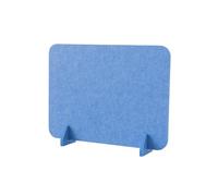 Divisorio acustico autoportante da scrivania con piedini di supporto per distrazione visiva e riduzione del rumore, insonorizzato, per scrivania e ufficio