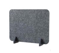 Divisorio acustico da scrivania: divisorio indipendente per la riduzione del rumore e la privacy visiva negli spazi di lavoro e libr grigio scuro 60 x 120 cm migliora produttività e concentrazione