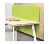 Divisorio acustico da scrivania, pannello privacy insonorizzato per cubicoli da ufficio, divisorio di riduzione del rumore, verde, 100 x 60 cm, 1 pezzo, ideale per migliorare la concentrazione e la