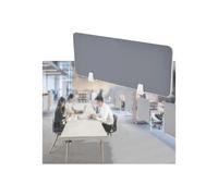 Divisorio acustico da scrivania, portatile, insonorizzato, per casa, ufficio e classe, grigio, 60 x 30 cm, migliora la privacy e riduce il rumore