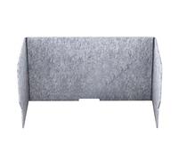 Divisorio Acustico Da Scrivania Privacy Pannello 60/80/100x50cm Pieghevole | Separatore Da Scrivania, Protezione Da Sputo, Portatile Pannelli Riduzione Del Rumore Per Uffici Sale Conferenze(60cm/24in)