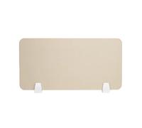 Divisorio acustico portatile insonorizzato leggero con clip, ideale per casa, ufficio o spazi di studio, 60 x 30 cm, colore: bianco, perfetto per studenti e luoghi di lavoro
