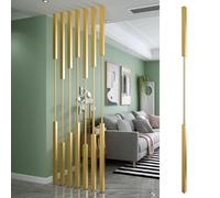 Divisorio adjuble d - 142,2 cm di altezza colonna per la privacy di hotel e ufficio, perfetto per ingresso e decorazione rurante - Slish Wall Divider Solut