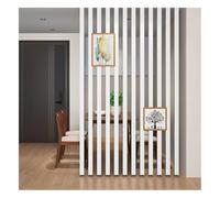 Divisorio ambienti in alluminio，metallo dal pavimento al soffitto divisorio privacy，Separazione stanze colonne for spazi larghi colonna decorativa ambienti.(7root,120cm/47.2in/3.93ft)