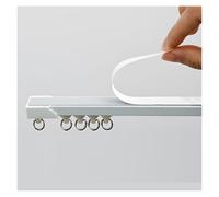 Divisorio autoadesivo per montaggio a soffitto, senza trapano, montaggio a parete, facile da installare, 240 cm, perfetto per casa, armadio, camper, soluzione versatile per la gestione dello spazio