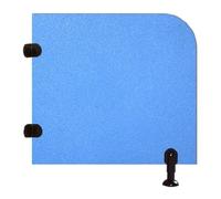 Divisorio colorato per la privacy per bambini, separatore per la privacy, per scuole, asili, centri commerciali (blu, 90 x 90 cm)