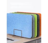 Divisorio da scrivania autoportante insonorizzato con Pannello divisorio e Feltro, Utilizzabile per ridurre Il Rumore in aule o uffici e Come divisorio per tavoli in stanze insonorizzate.