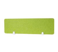 Divisorio da scrivania in feltro verde, scudo privacy per casa e ufficio, divisorio 30 x 60 cm per scrivania, cubicolo soggiorno, soluzione elegante e funzionale per spazio di lavoro