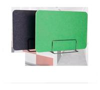 Divisorio da scrivania multicolore per privacy, varie dimensioni (grigio, 30 x 120 cm), elegante divisorio per ufficio per una maggiore concentrazione e organizzazione dello spazio di lavoro