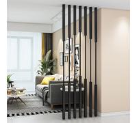 Divisorio decorativo per separare gli ambienti - Non richiede forature, schermature indipendenti per la privacy Colonna 5/8 pezzi per arredamento soggiorno e uso commerciale(5pcs-A,220cm/87in/7.2ft)