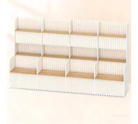 Divisorio di carta pieghevole Multifunct Separat Display Shelf retrattile Room Sn Portable Partit Separatore temporaneo Detive con sedile, quattro posti