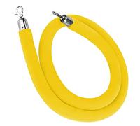 Divisorio di corda, barriera for il controllo della folla, spessa for coda VIP, for hotel, feste, ospedali, banche (rosso, 1 m/39 pollici/3,3 piedi)(Yellow,1.2M/47Inch/4Ft)