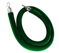 Divisorio di corda, barriera for il controllo della folla, spessa for coda VIP, for hotel, feste, ospedali, banche (rosso, 1 m/39 pollici/3,3 piedi)(Green,0.9M/36Inch/3Ft)