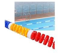 Divisorio di Sicurezza per Piscina, corsia di Nuoto, divisorio Galleggiante di Sicurezza per Piscina con Boa, Corda di Sicurezza da 900 cm per parchi Acquatici e Piscine - Fune Metallica RES
