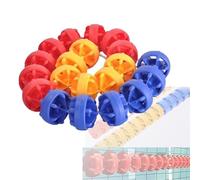 Divisorio Di Sicurezza Per Piscina Galleggiante, Divisorio Per Piscina Galleggiante Da 3,3 Piedi A 60 Piedi, Utilizzato Per Dividere Le Corsie Di Gara Per Il Nuoto Poco Profondo(Steel wire,1m/3.3ft)