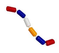 Divisorio di Sicurezza per Piscina, Linea di corsia Galleggiante per Piscina, barriera Anti-Onda con indicatori di profondità per Piscine interrate/Fuori Terra (Filo di Acciaio, 18 m/60 Pied