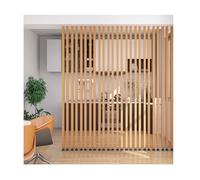 Divisorio divisorio da parete - doghe in alluminio da pavimento a soffitto 6/8 colonna radice per spazi interni ufficio ingresso - soluzione di separazione regolabile 110 cm/43,3 in/1,1 m