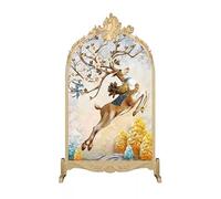 Divisorio divisorio in legno massello intagliato for soggiorno, ingresso in stile europeo, mobile di lusso americano, semplice e moderno, divisorio for sedili Elk(B)