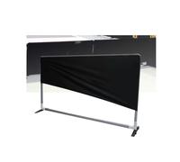 Divisorio For Campo Da Pickleball Nero, Deflettore For Ping-pong, Blocco Di Contenimento For, Pronto For L'installazione For Gioco(140x72cm/6pieces)