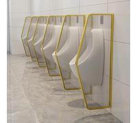 Divisorio for orinatoio Schermo for la privacy dell'orinatoio da uomo a parete, Divisorio for WC pubblico Deflettore for orinatoio in acciaio inossidabile, Divisori for ambienti con pannelli in vetro