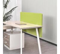 Divisorio for scrivania con morsetto alto 2 piedi, pannello for la privacy insonorizzato portatile for ufficio con morsetti, pannello di modestia lungo(Yellow,Lenght 100cm/39.9 in)